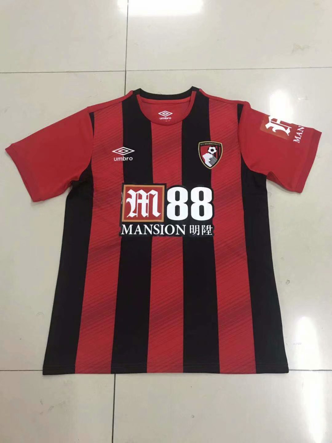 No stock Bournemouth home Soccer Jersey Free shipping 19-20