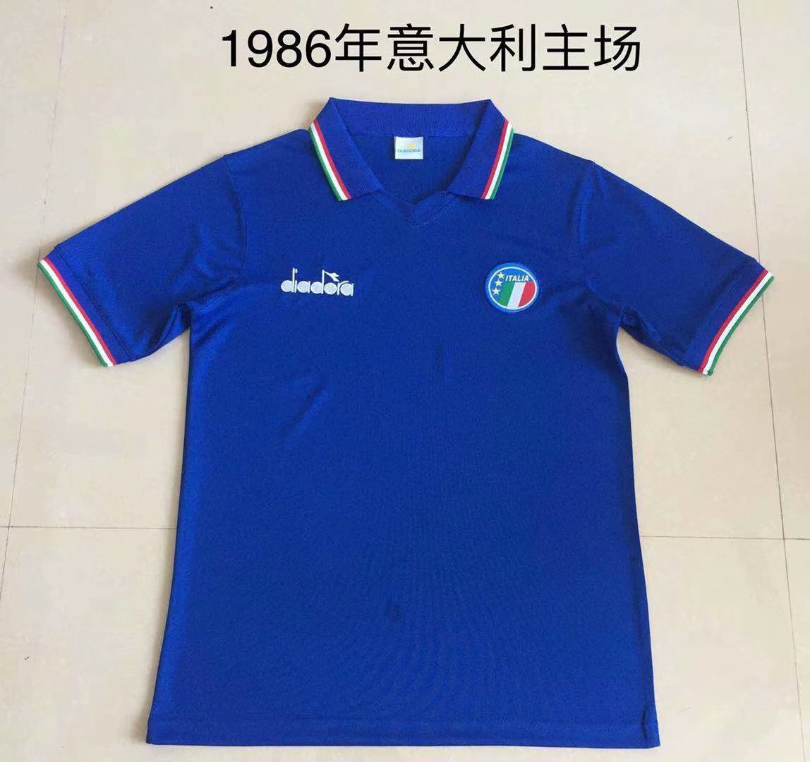 1986 Italy home Retro 