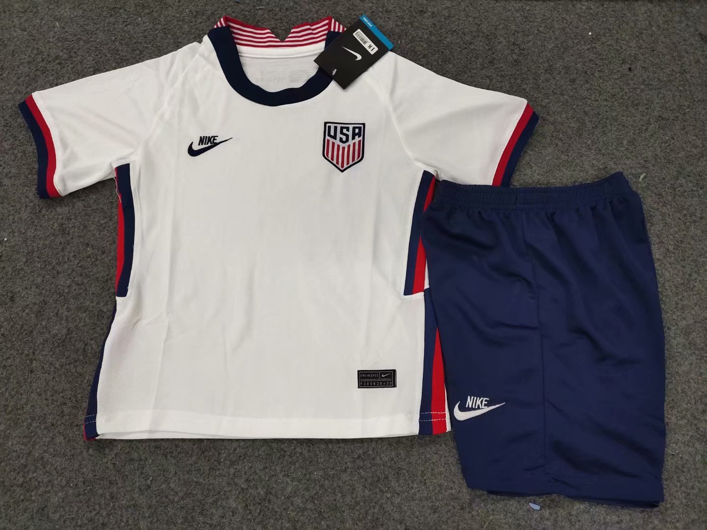 No stock the United States of America home kids kit USA 2020 