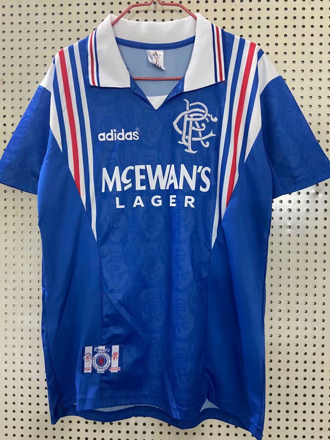 96-97 Rangers FC home Retro.