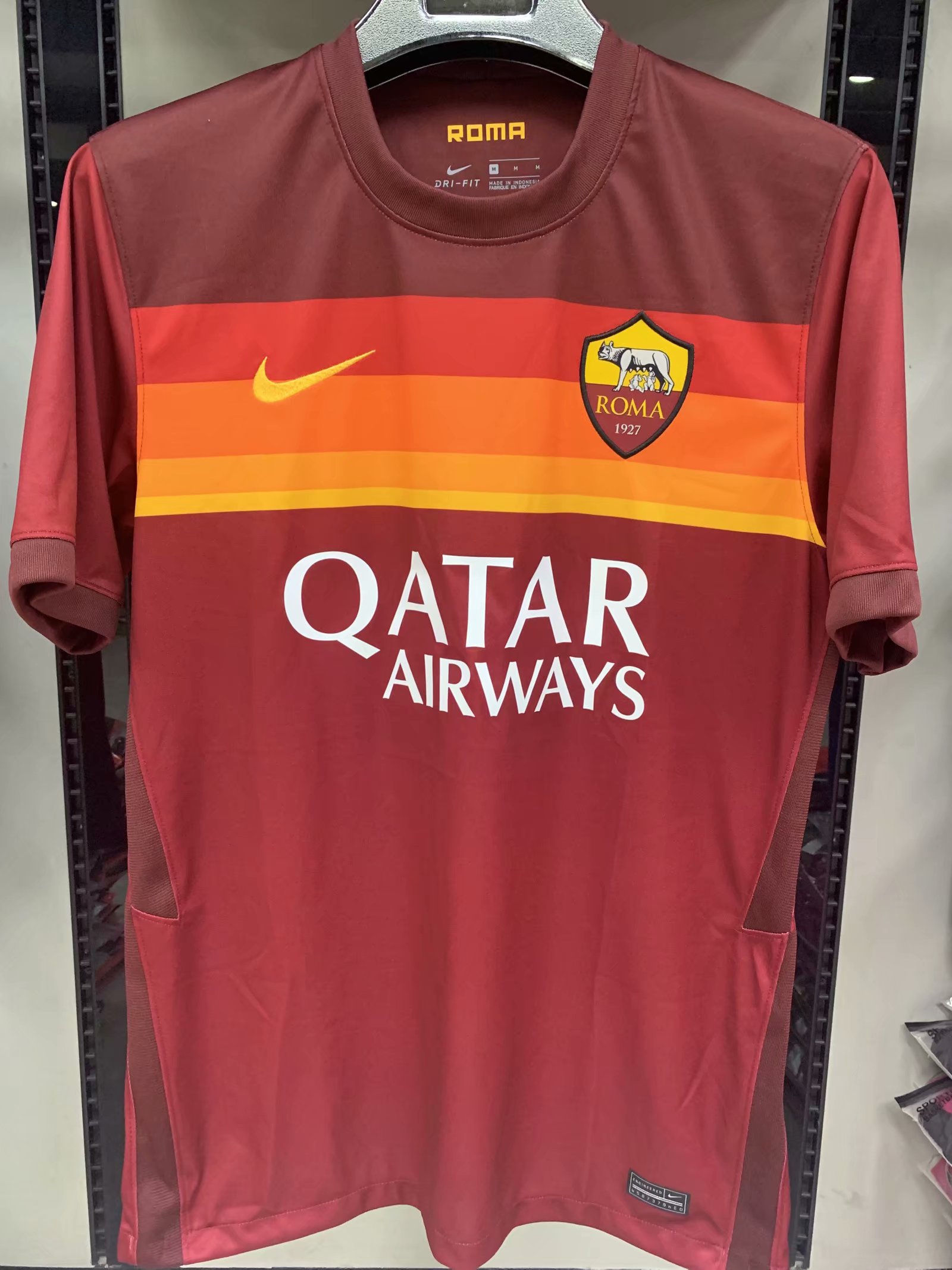 AS ROME HOME FOOTBALL SHIRT 2020/2021