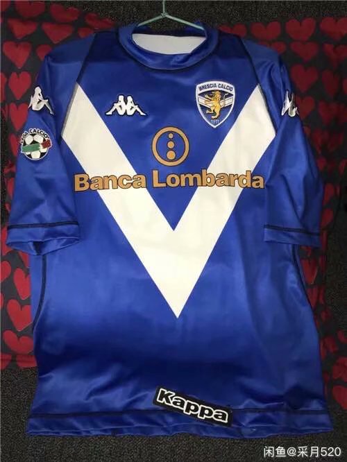 2003-2004 Brescia Calcio Retro.