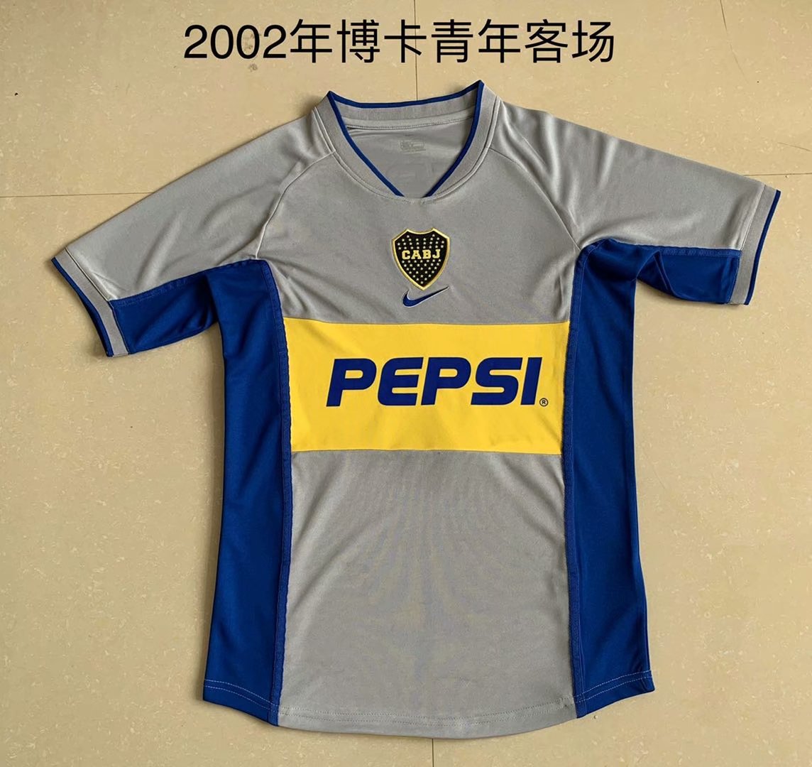 2002 Boca Juniors away Retro jersey