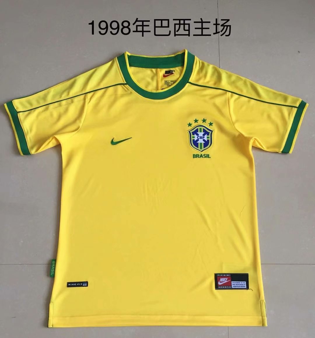 1998 Brazil home Retro 