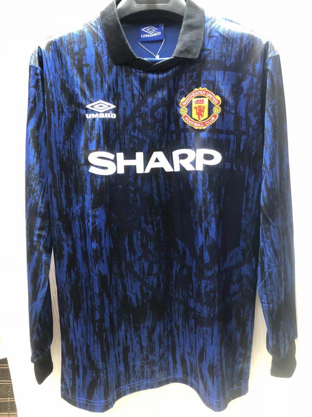 1992-1993 Manchester United away Long sleeves Retro