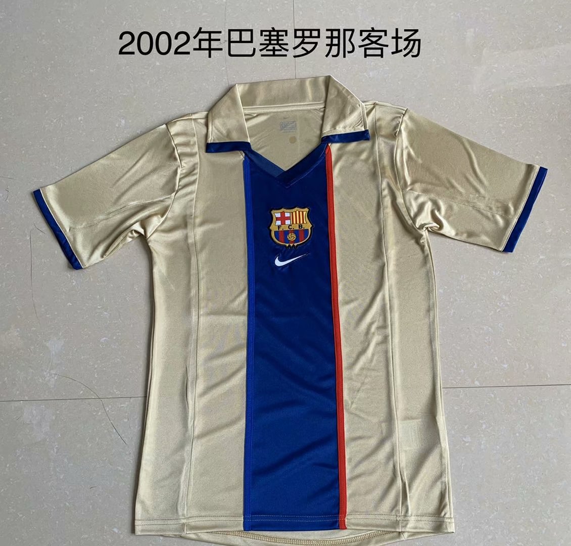 2002 Barcelona away Retro.