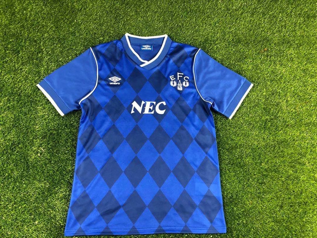 1986-1987 Everton home Retro jersey