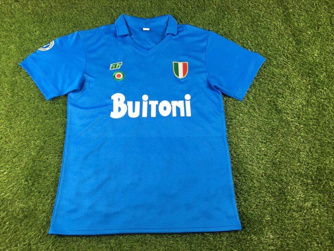 1987-1988 Napoli  home Retro.