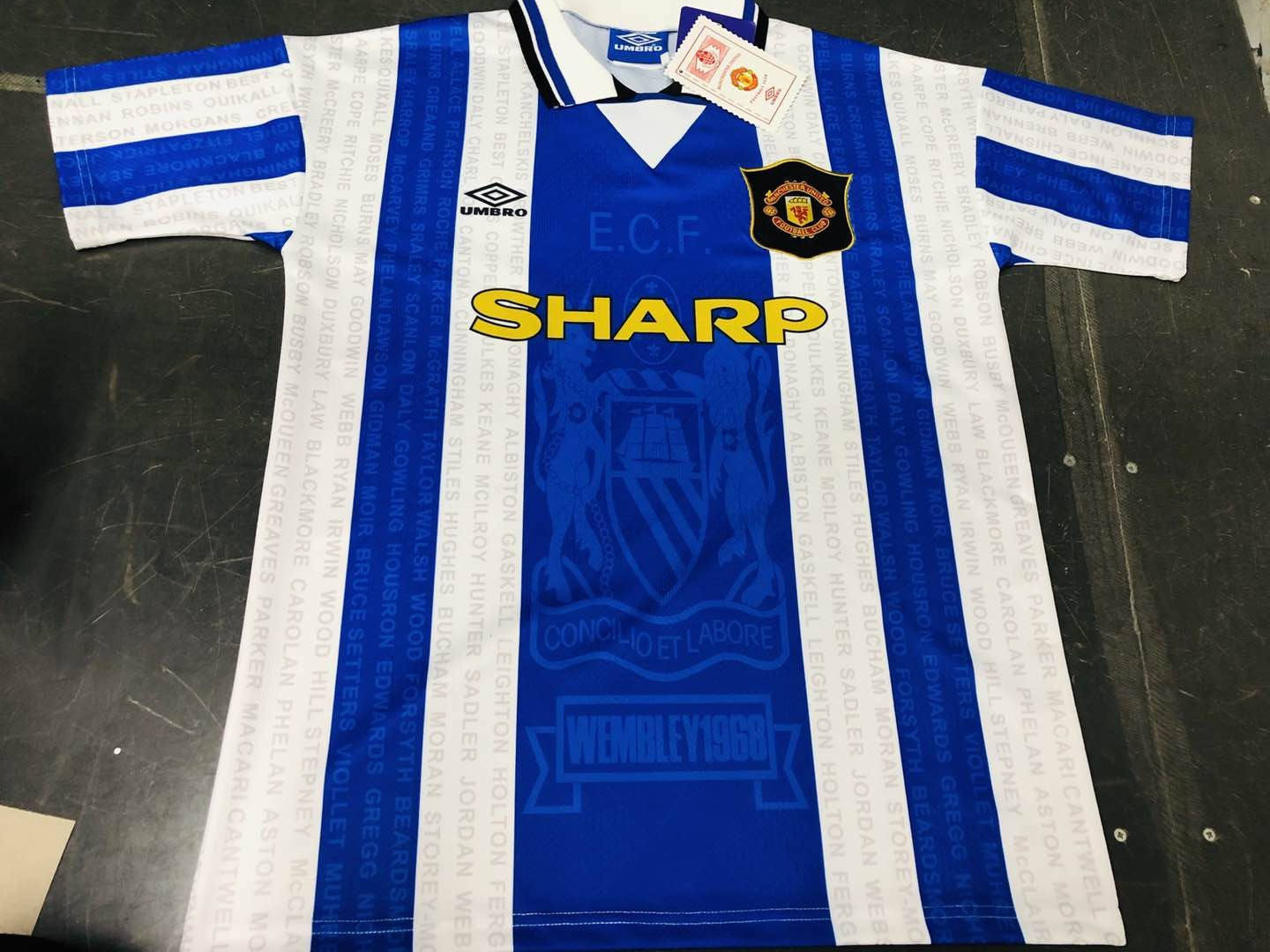 1994-1996 Manchester United away Retro