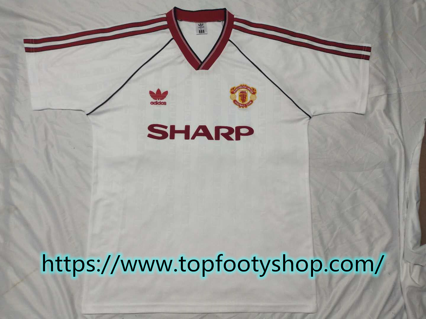 1988 Manchester United white Retro