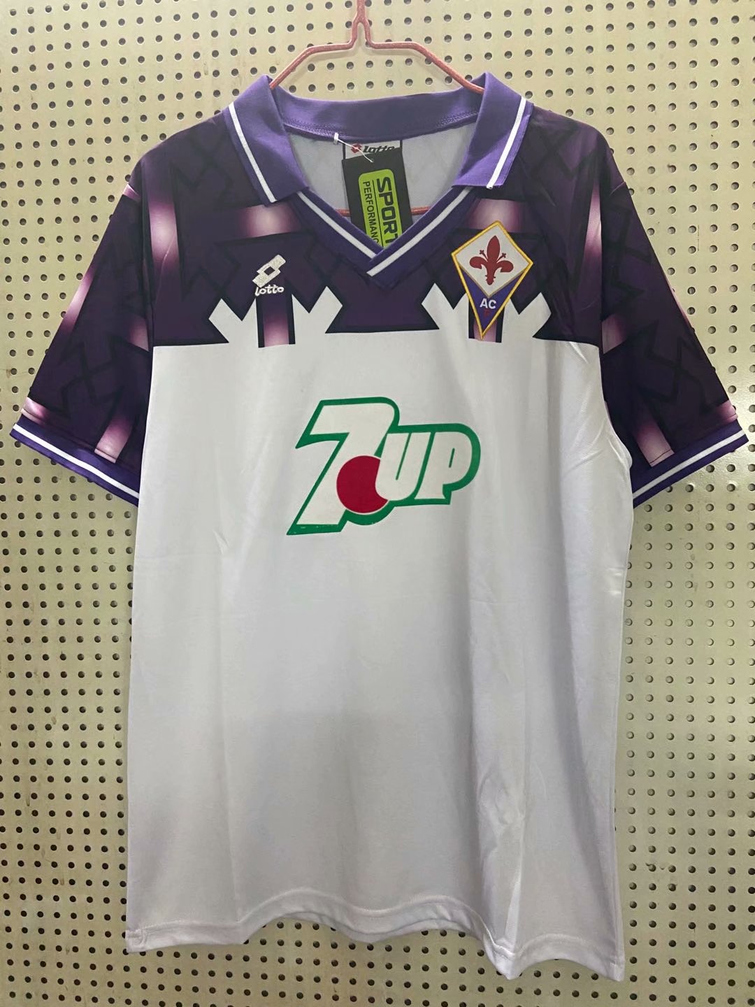 1992 fiorentina away Retro jersey