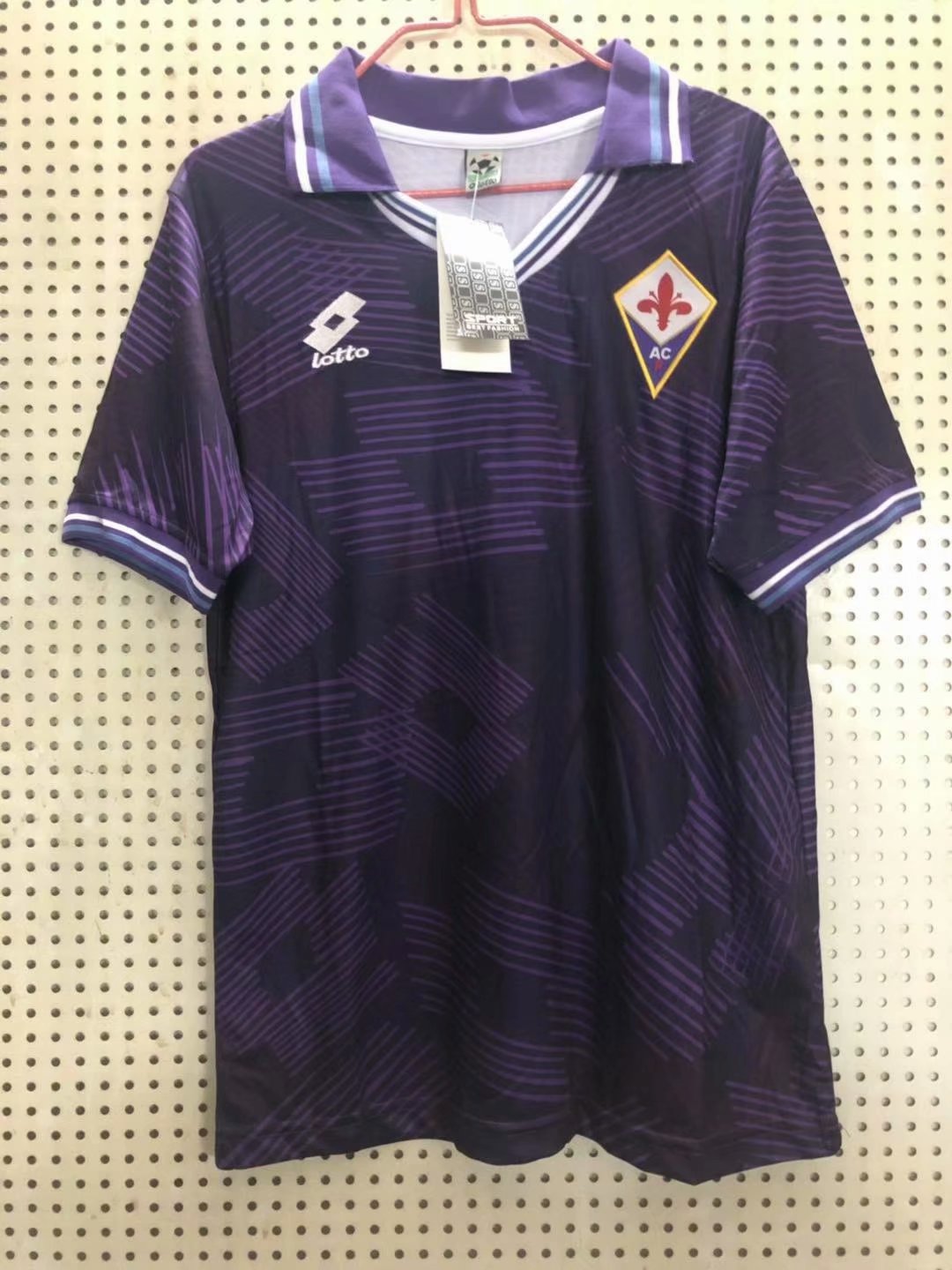 1992 fiorentina home Retro jersey