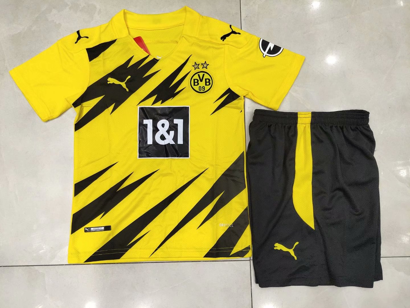 2020-2021 Borussia Dortmund HOME KIDS kit 