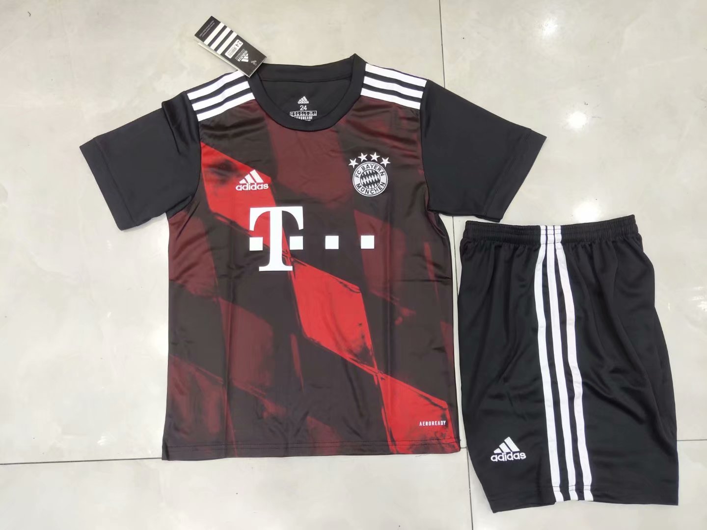 2020-2021 BAYERN MUNICH 2rd away KIDS kit 