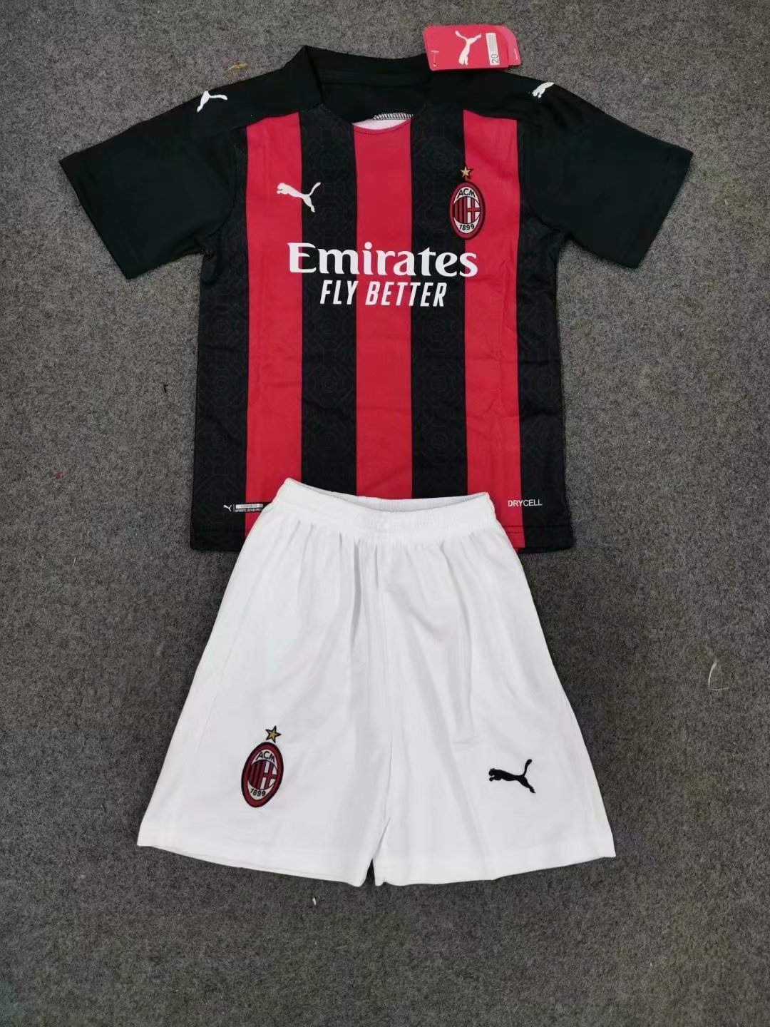 2020-2021 AC MILAN HOME KIDS kit 