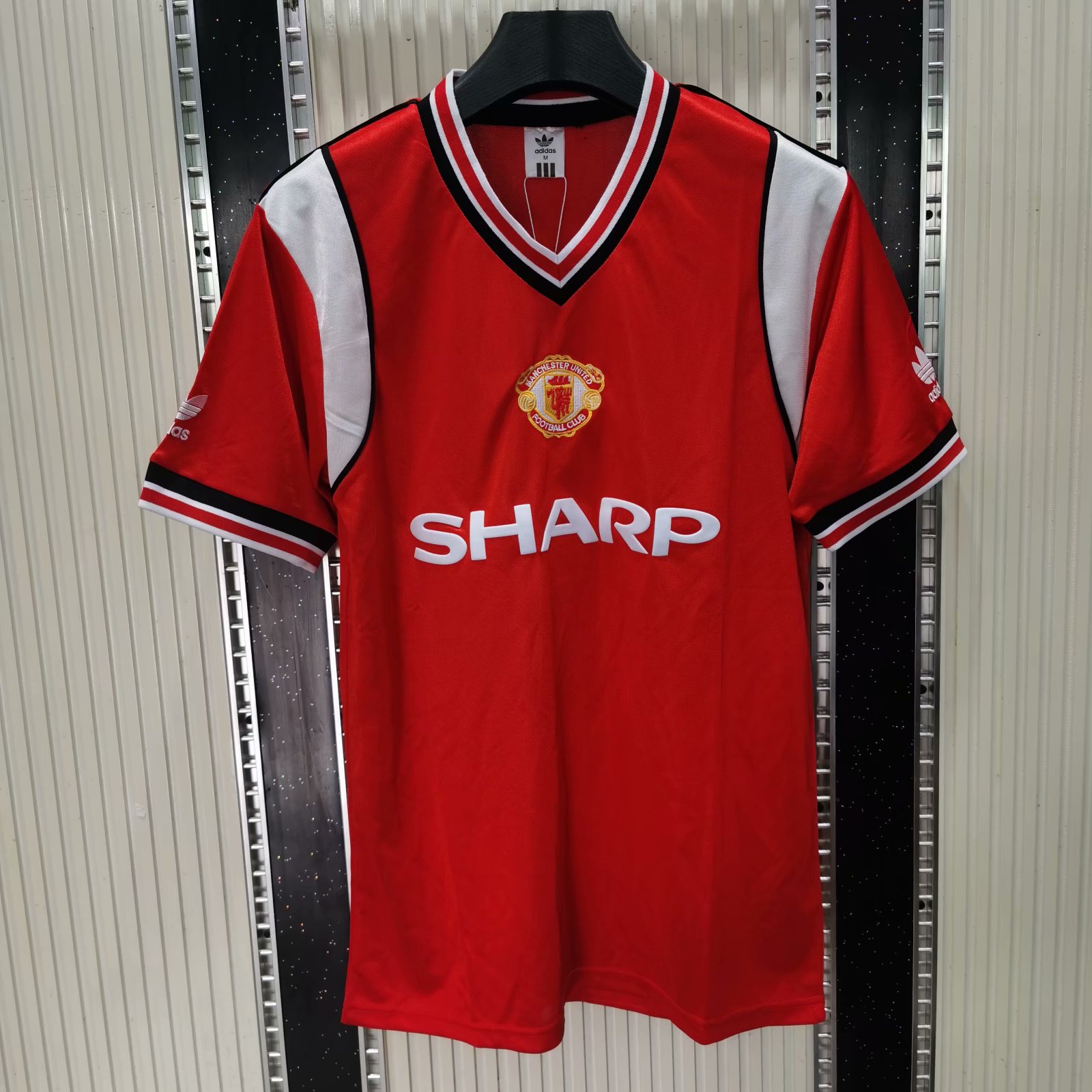 1985 Manchester United home Retro