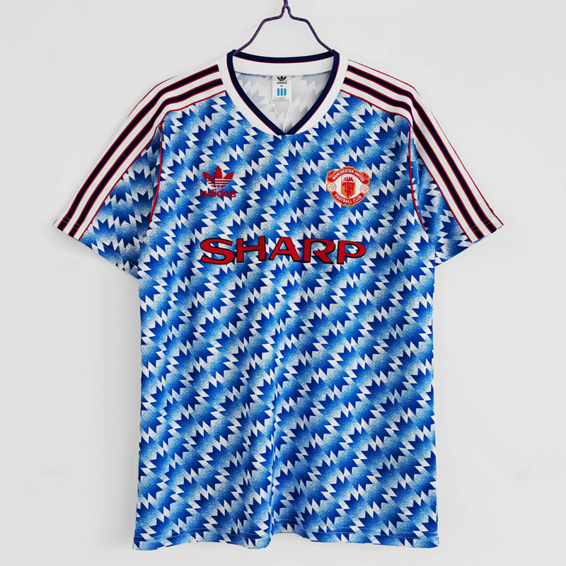 1990-1992 Manchester United away Retro.