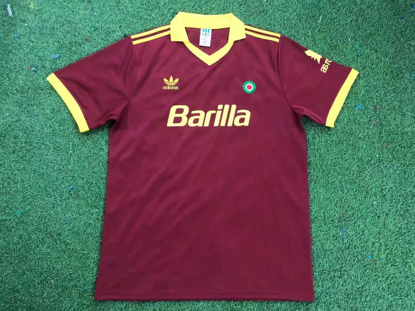 1991-1992 AS ROME HOME FOOTBALL Retro