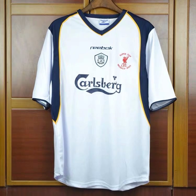 2001 Liverpool 5 champion Retro jersey