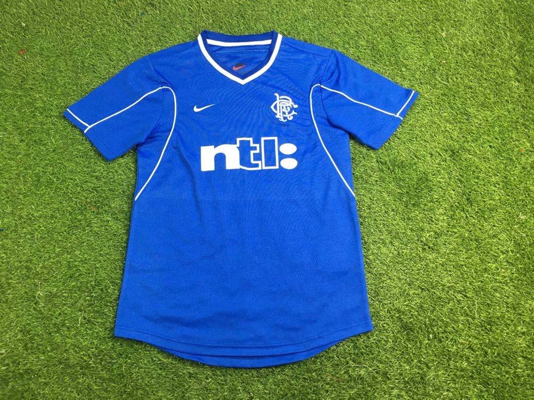 1990-1991 Rangers FC home Retro.