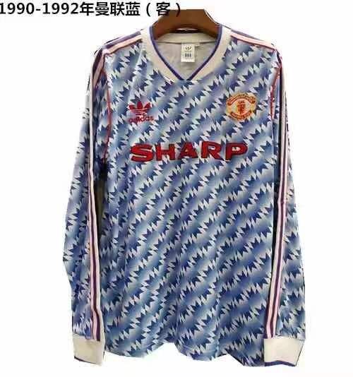 1990-1992 Manchester United away long