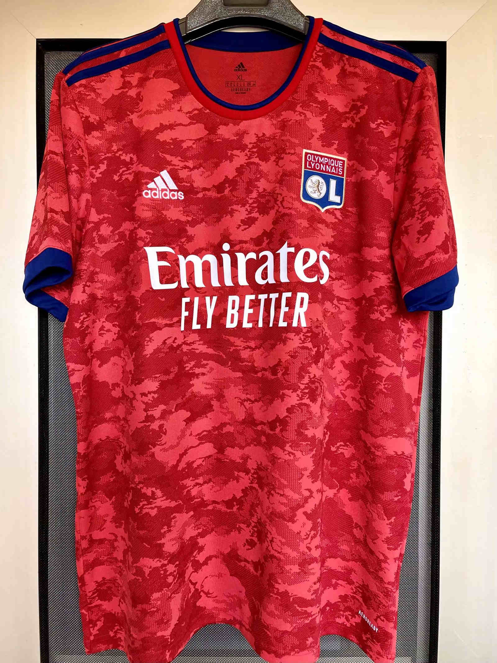 20212022 Olympique Lyonnais Home soccer jersey