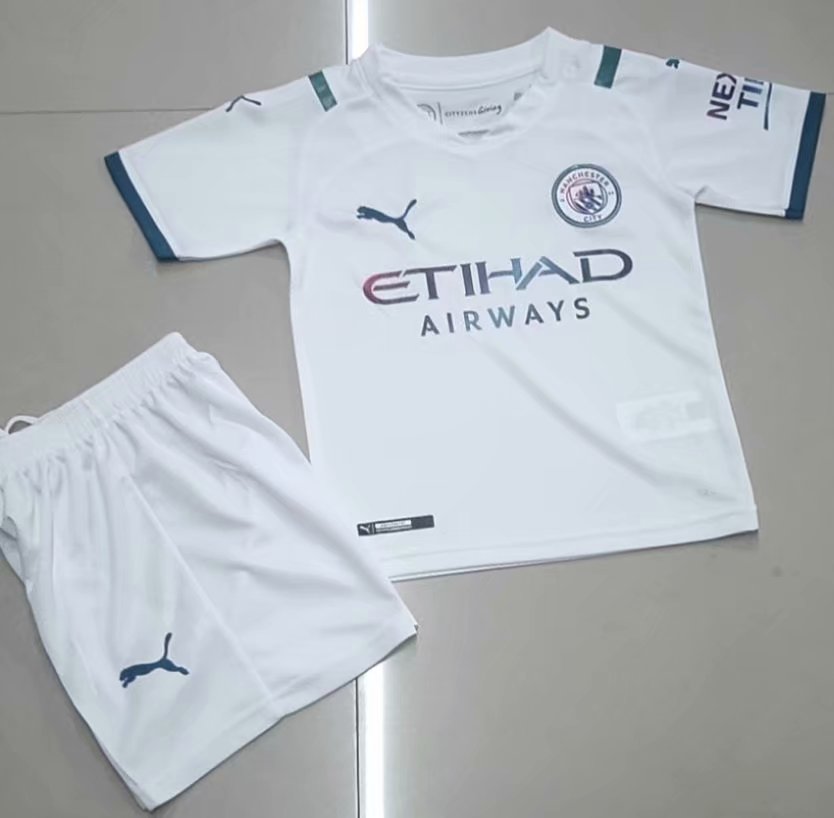 2020/2021 Manchester City Home kids kit 