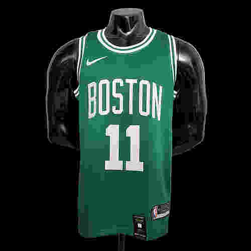 #11 Irving Celtics green NBA Jersey Nike connect recognition(5BAD)