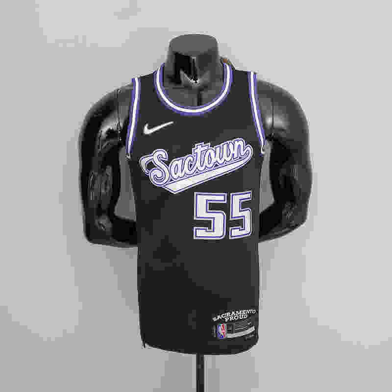 2022 Season Williams#55 Kings City Edition Black NBA Jersey S-XXL