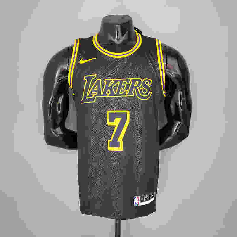 ANTHONY#7 Lakers black NBA jersey Size︰S-XXL