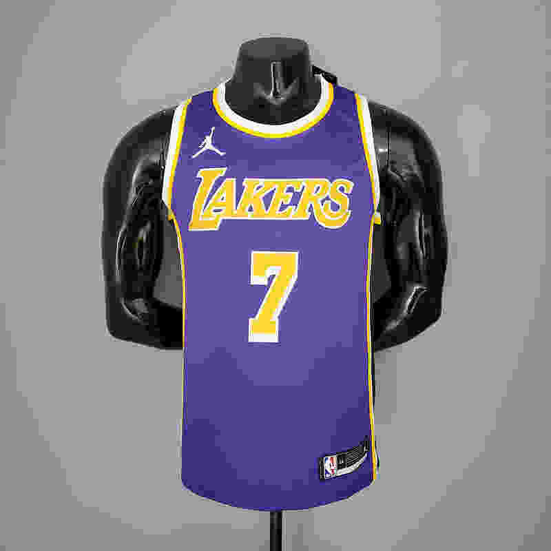 ANTHONY#7 Lakers purple NBA jersey Size︰S-XXL