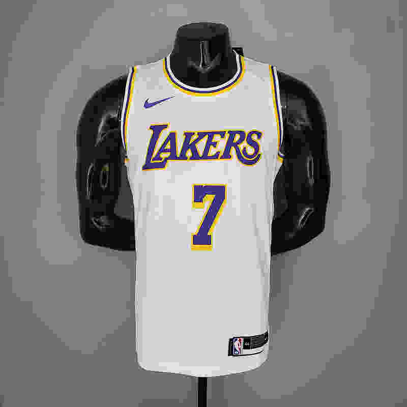 ANTHONY#7 Lakers yellow NBA jersey Size︰S-XXL