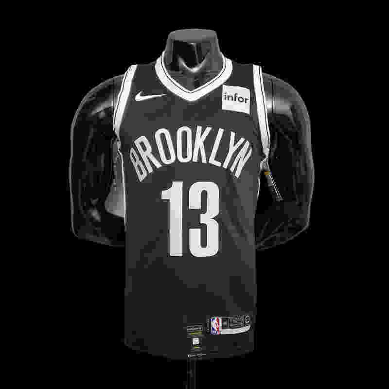 Brooklyn Nets Harden #13 Black S-XXL