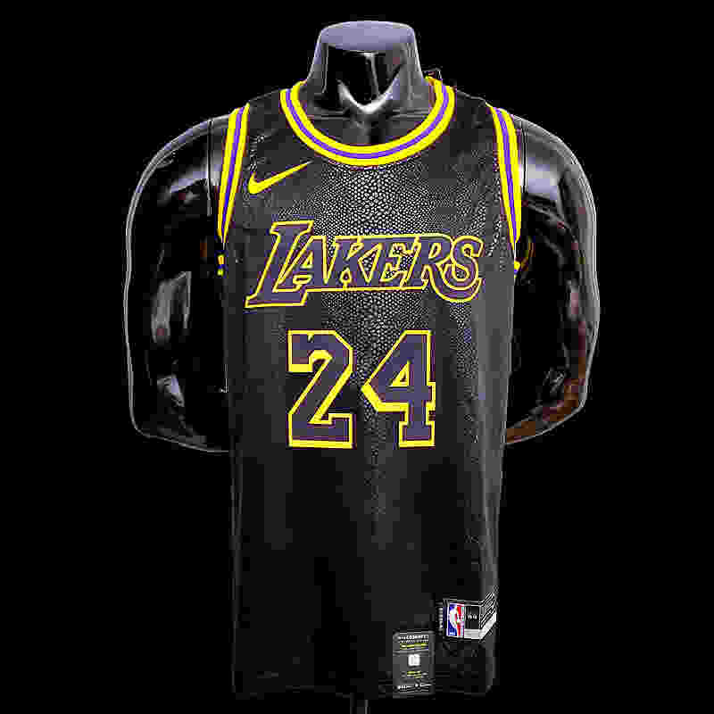 Bryant #24 Lakers black NBA jersey SizeXS-XXL Nike connect recognition