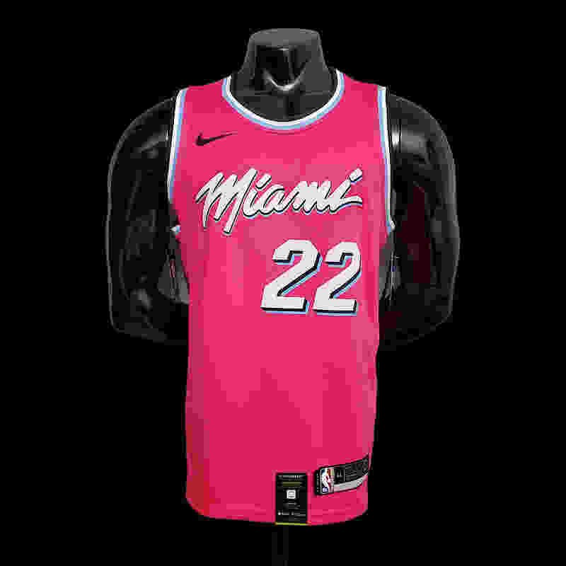 BUTLER #22 Miami Heat black NBA jersey Size︰XS-XXL Nike connect recognition