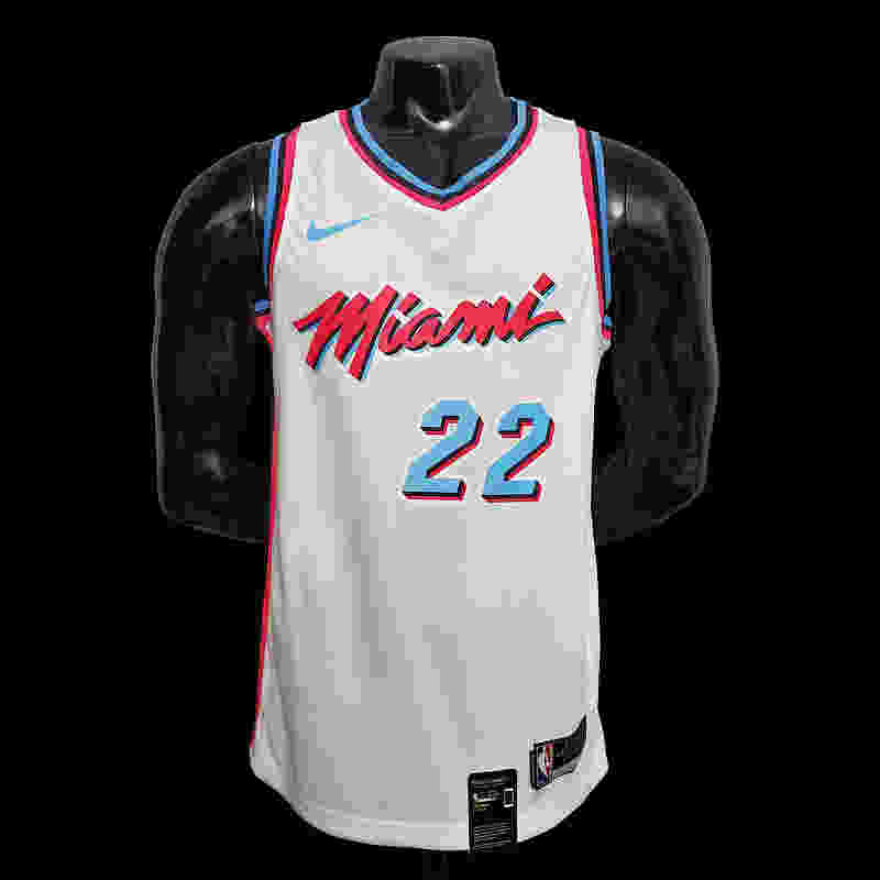 BUTLER #22 Miami Heat white NBA jersey SizeXS-XXL Nike connect recognition7