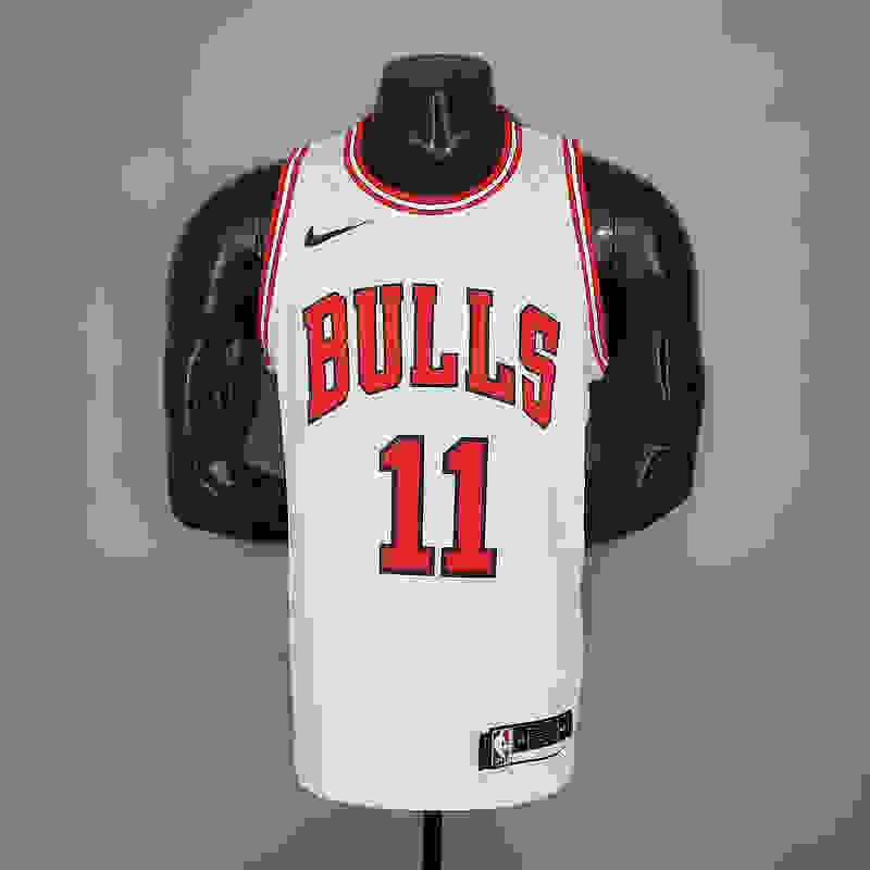 DeROZAN#11 Chicago Bulls white NBA jersey Size S-XXL