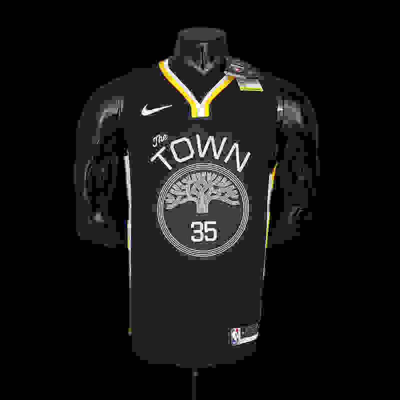 DURANT#35 Golden State Warriors black NBA jersey Size︰S-XXL