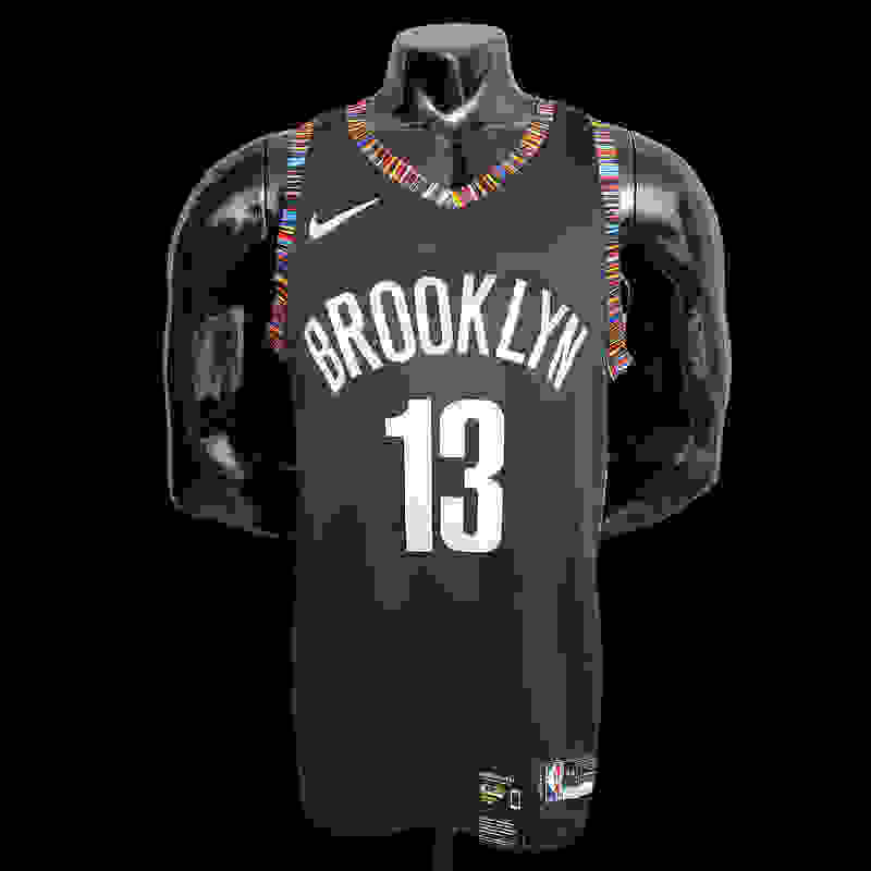 Harden #13 Brooklyn Nets City version black NBA jersey Size︰S-XXL