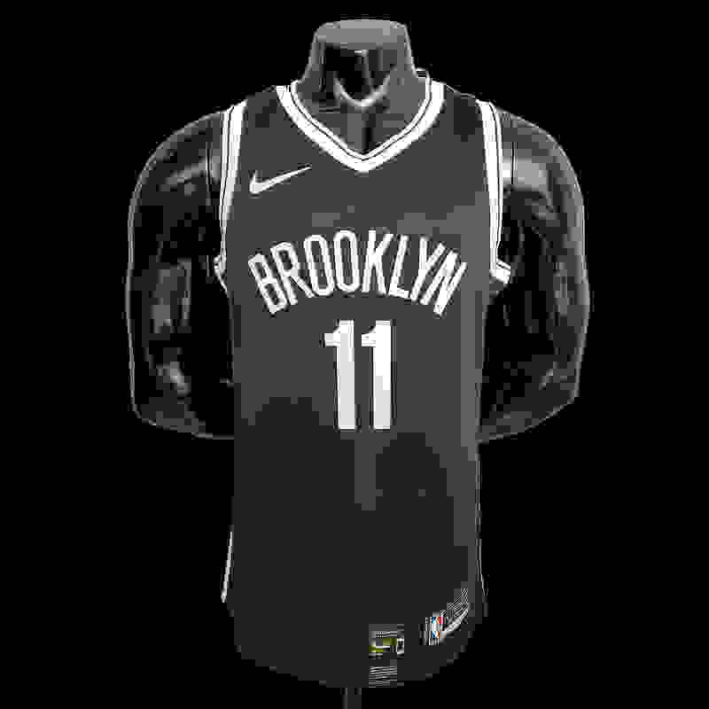 Irving #11 Brooklyn Nets black NBA jersey SizeXS-XXL Nike connect recognition