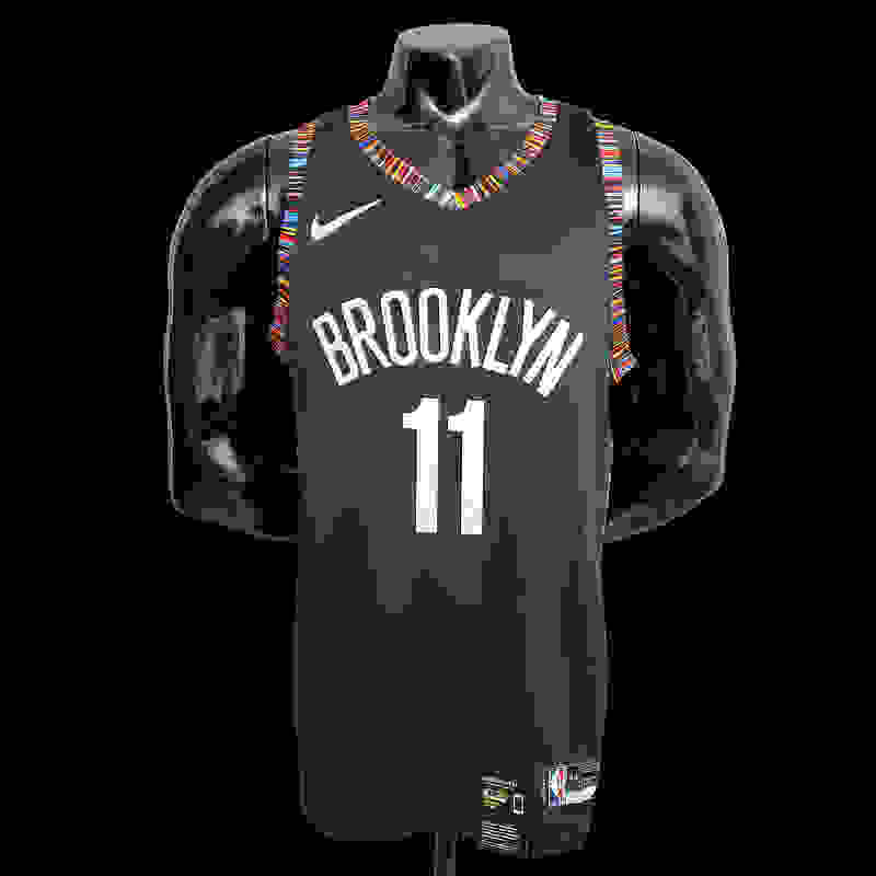 Irving #11 Brooklyn Nets City version black NBA jersey SizeXS-XXL Nike connect r