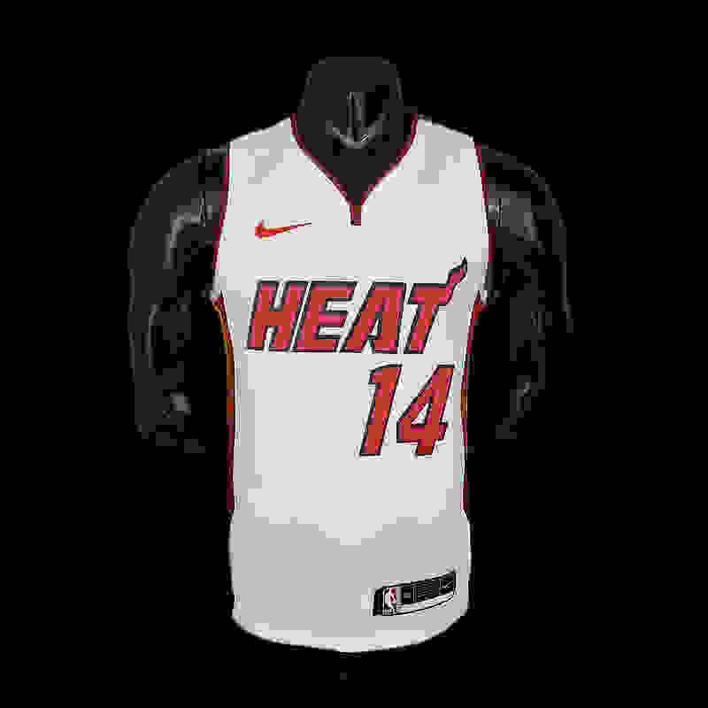 Miami Heat ADEBAYO 13 Black NBA JerseyMiami Heat HERRO#14 white NBA Jersey S-2XL