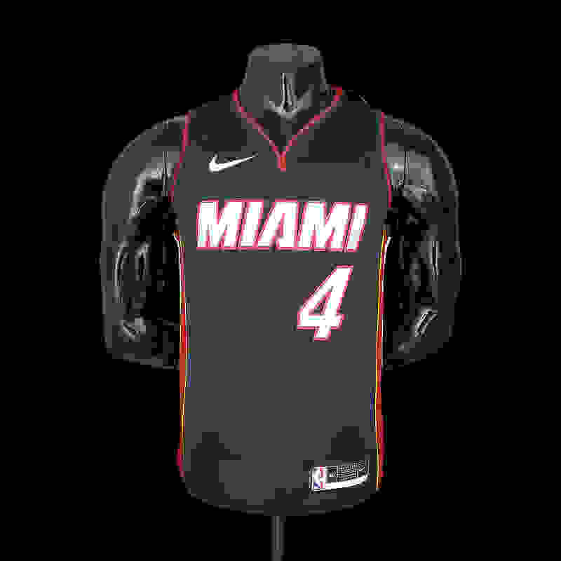 Miami Heat ADEBAYO 13 Black NBA Jersey