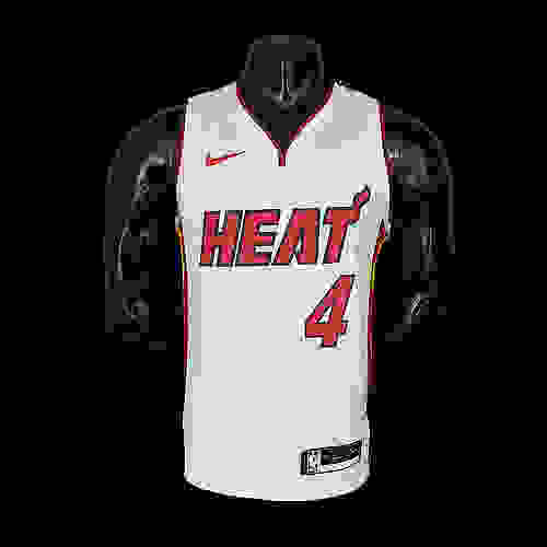 Miami Heat ADEBAYO 13 Black NBA JerseyMiami Heat OLADIPO#4 white NBA Jersey S-XXL