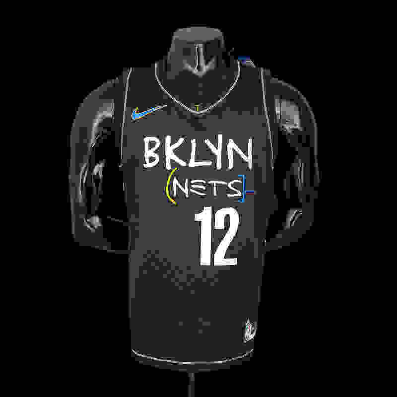 New Brooklyn Nets HARRIS#12 City Edition Black S-XXL(1CEA)