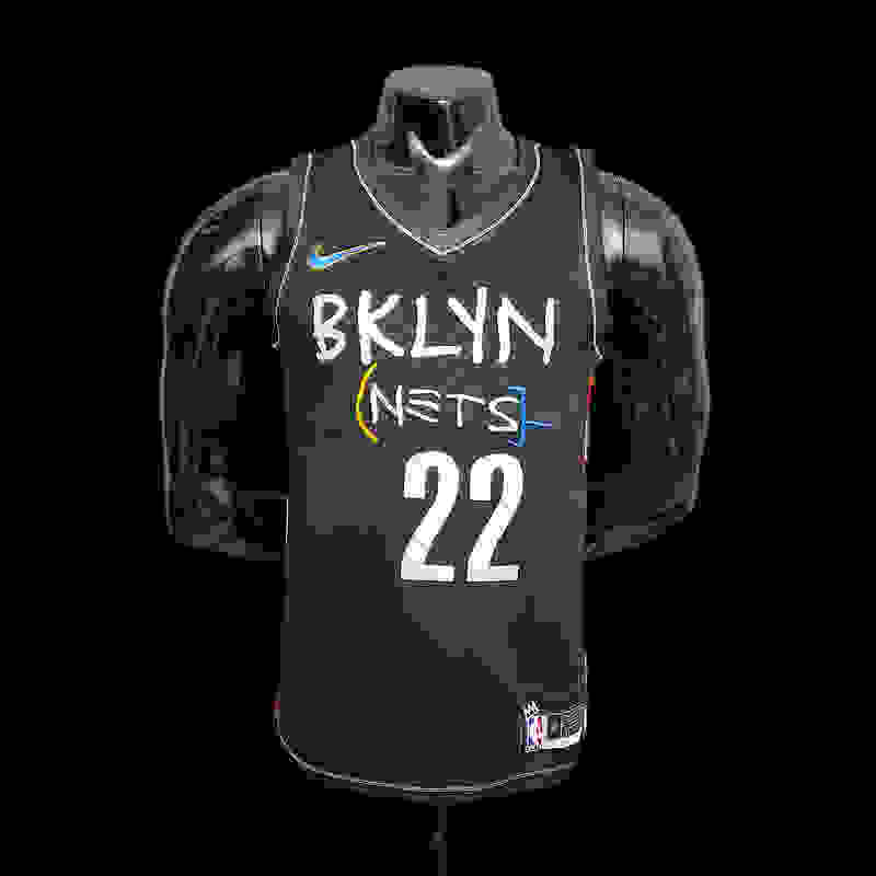 New Brooklyn Nets LEVERT#22 City Edition Black S-XXL(0F8E)