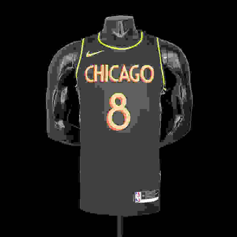 New Bull LAVINE#8 Team City Edition Black S-XXL(6A68)