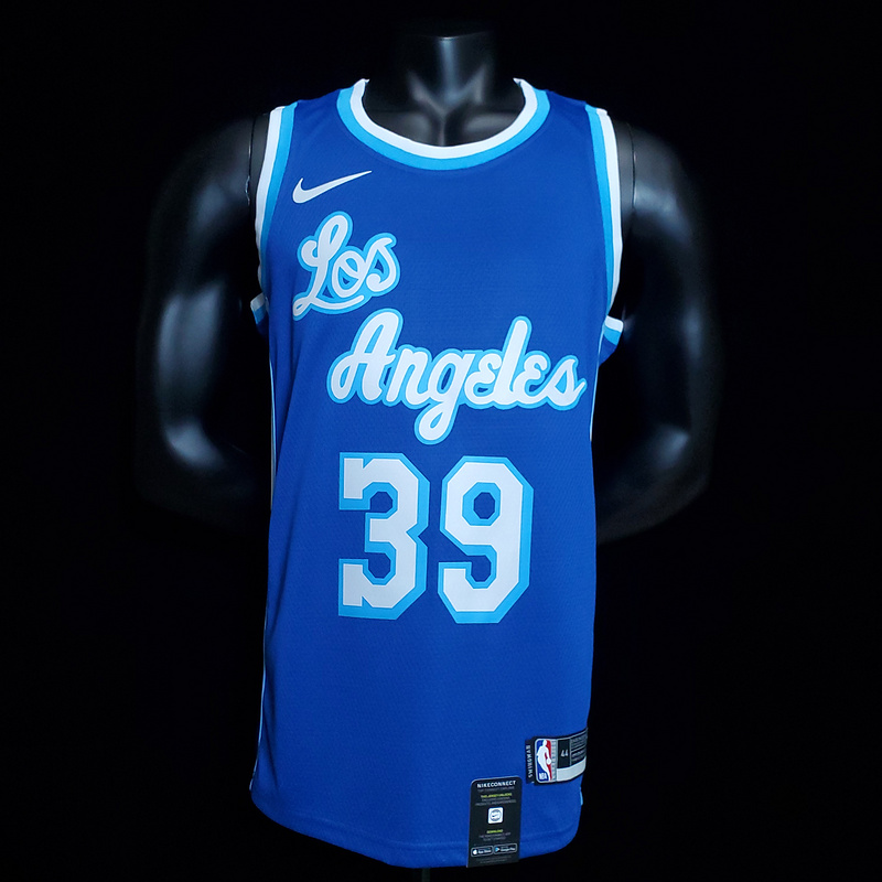 New HOWARD#39 Lakers Blue NBA jersey Size︰XS-XXL Nike connect recognition(8AC3)