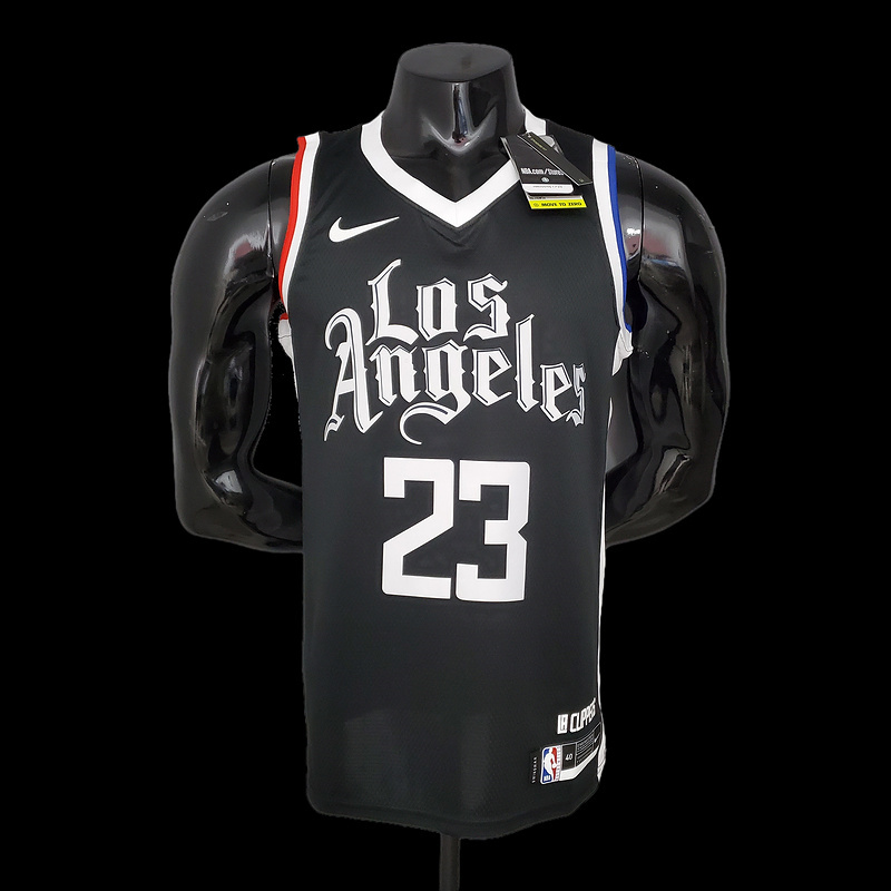 WILLIAMS#23 Los Angeles Clippers Black NBA jersey SizeS-XXL