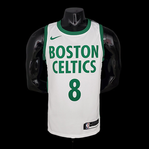 WALKER#8 Celtics White City Edition NBA jersey